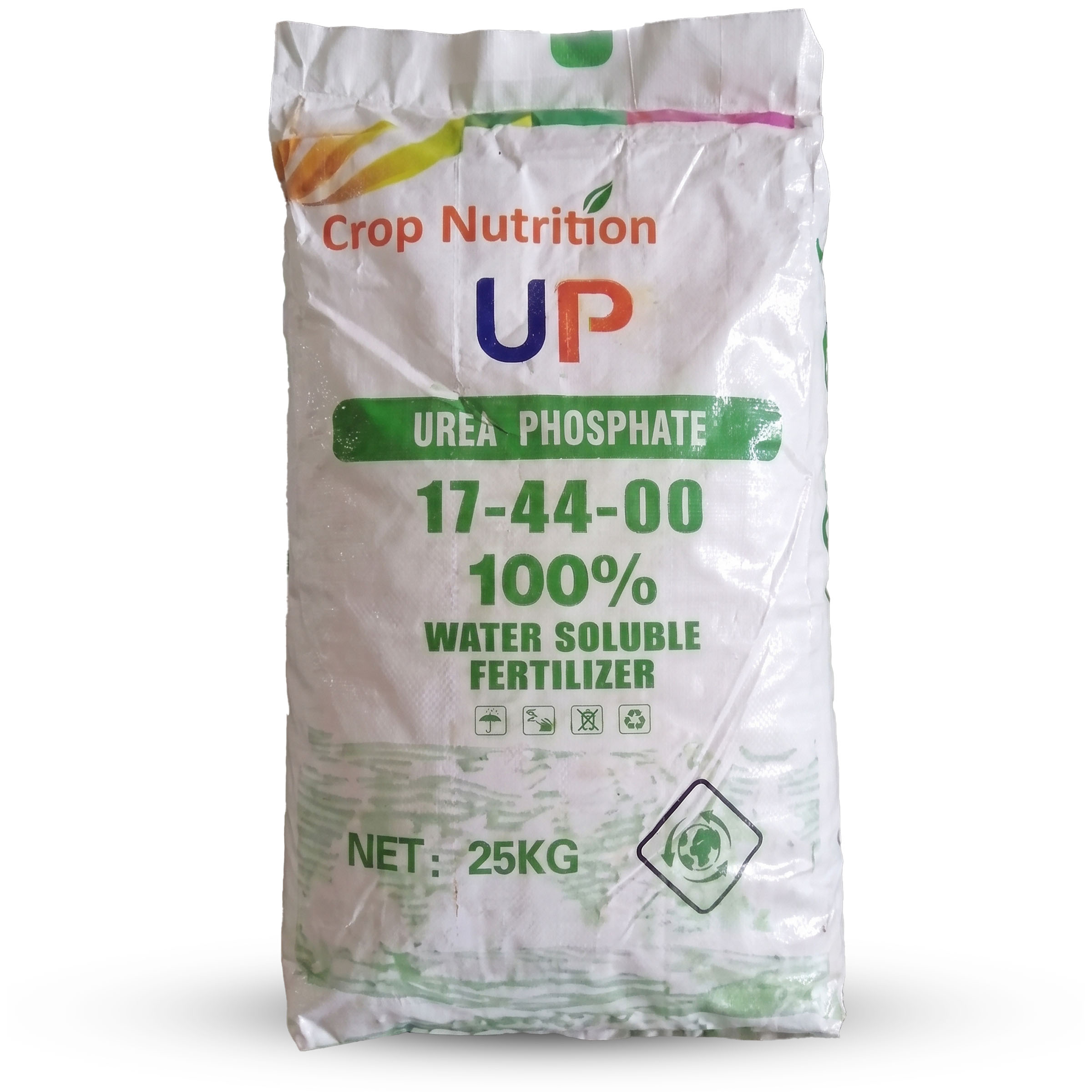 Urea Phosphate 17-44-00 25KG imported 100 percent water soluble fertilizer for vegetables fruits and field crops in Pakistan